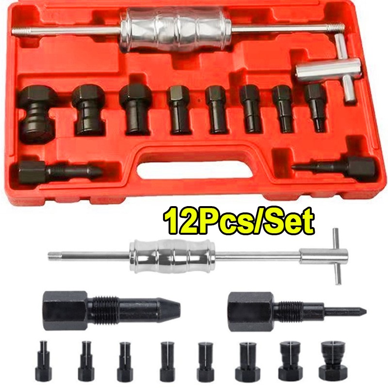 8-32mm Inner Bearing Puller Kit Set Remover Slide Hammer Blind Hole W Red Case photo 6