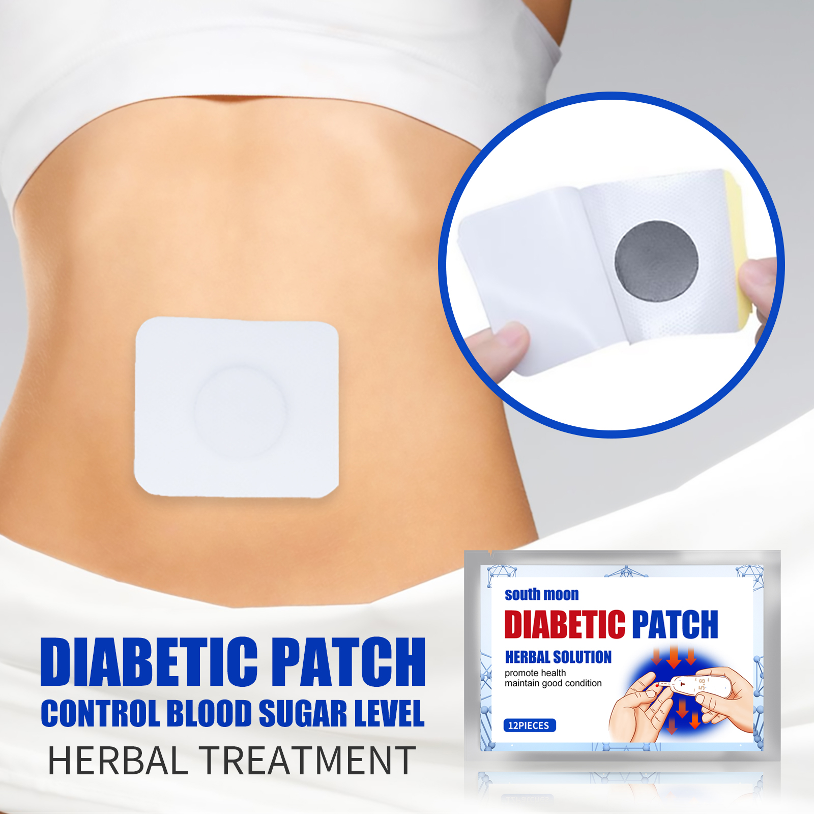 Herbal Navel Sticker  12PCS  12pcs 1bag photo 7