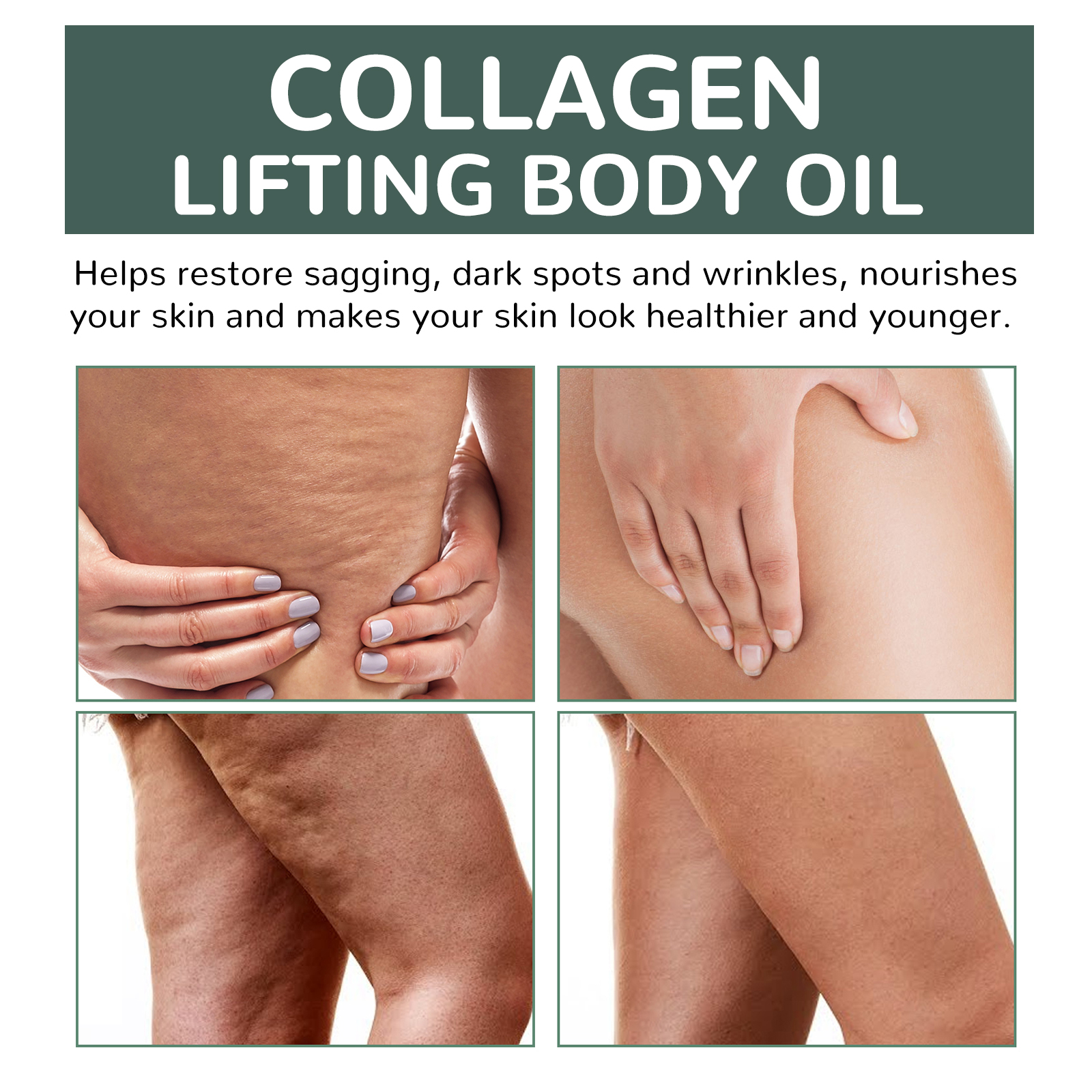 OceAura Collagen Firming Body Oil Hydrates And Firms Arms, Belly Fat, And All-over Body With Massage Oil photo 6