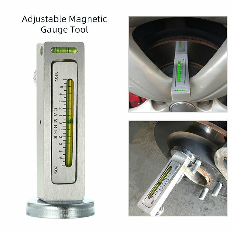 Magnetic Gauge Tool For Car Truck Camber Castor Strut Wheel Alignment Angle photo 4