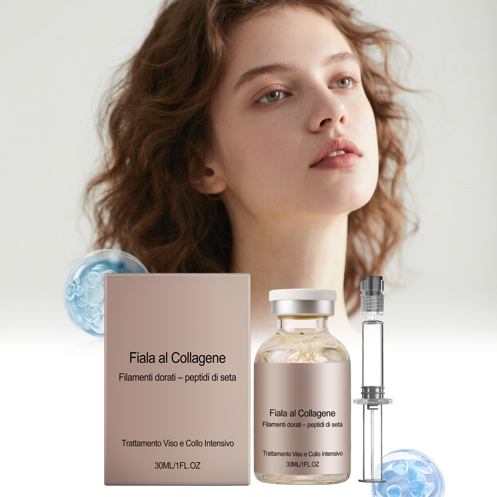 Refreshing Tight Bottle Essence 30ml - 1 Needle Tube  1Box photo 3