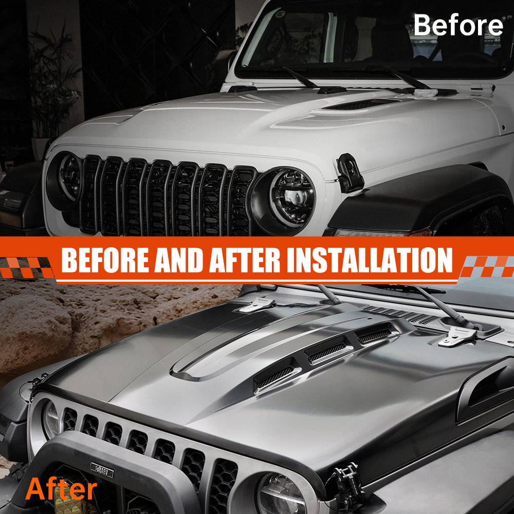 Hood Compatible With 2018 Wrangler photo 7