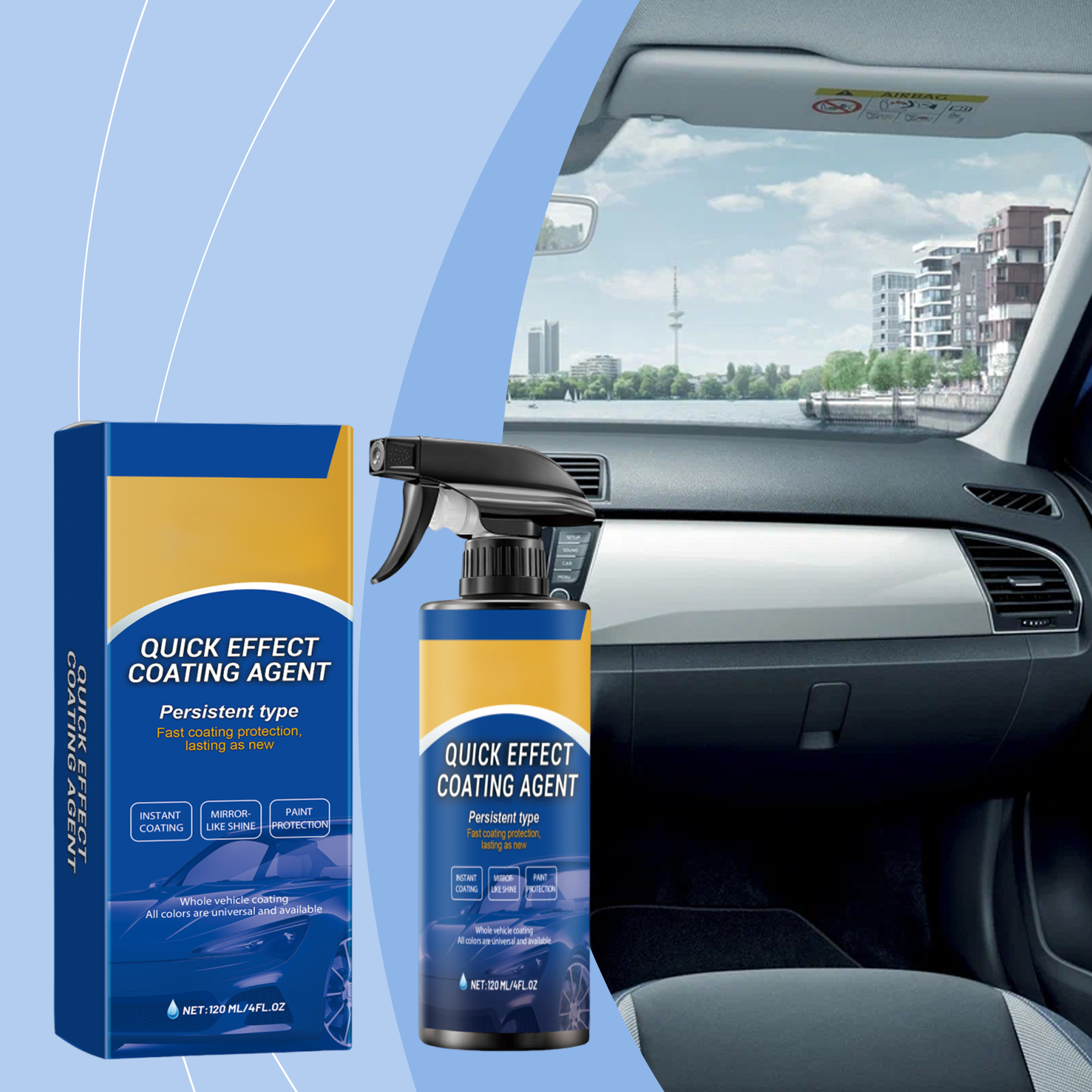 Automotive Coating Spray 120ml  1box photo 2