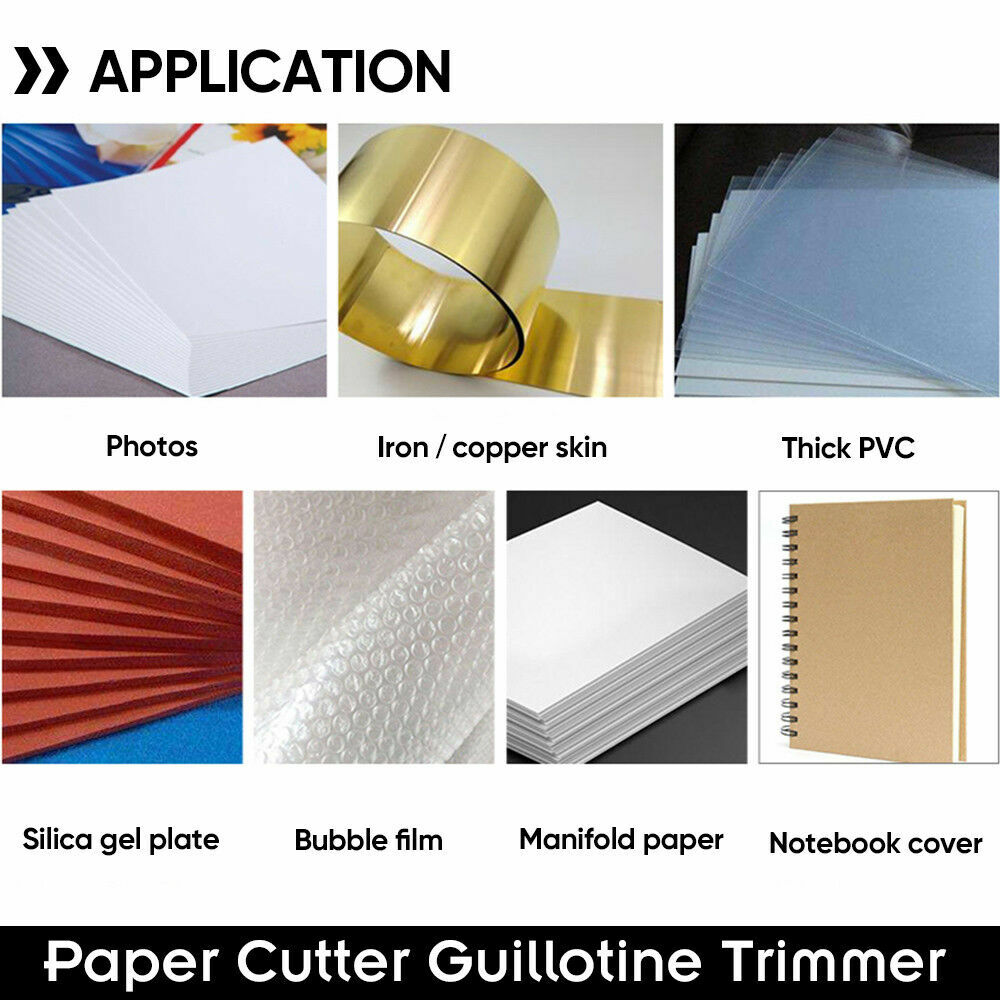 Premium Metal Paper Cutter Size A4 To B7 Guillotine Trimmer Knife Photo Cut photo 3
