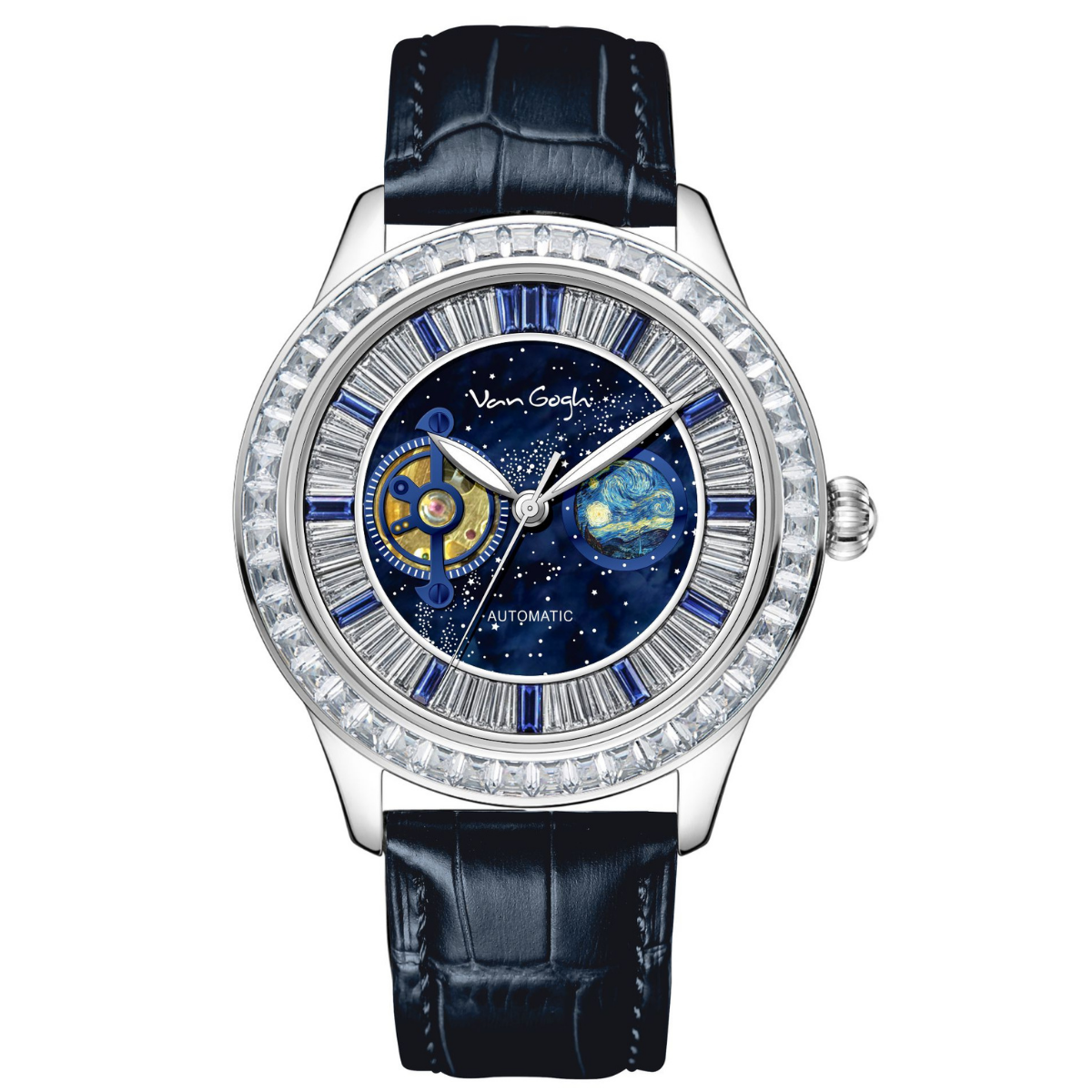 VanGogh Men's Geneva Series Art Automatic Mechanical Watch photo 3