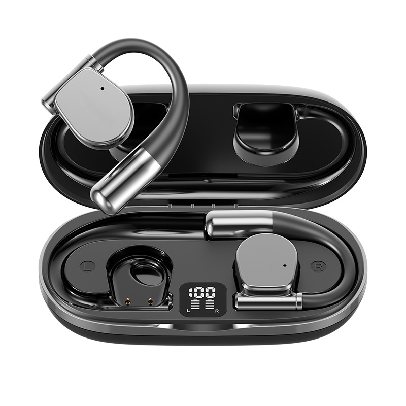 Cross Border Explosion M127 Long Range Hanging Earphone Private Model High Color Value Low Latency Wireless Bluetooth Headphones Wholesale photo 4