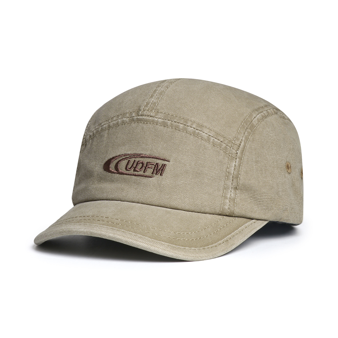 Retro Washed Lettering Baseball Cap With Short Brim, Workwear Style, Suitable For Both Men And Women, Outdoor Casual Soft-top Sun Protection Beanie Hat photo 6