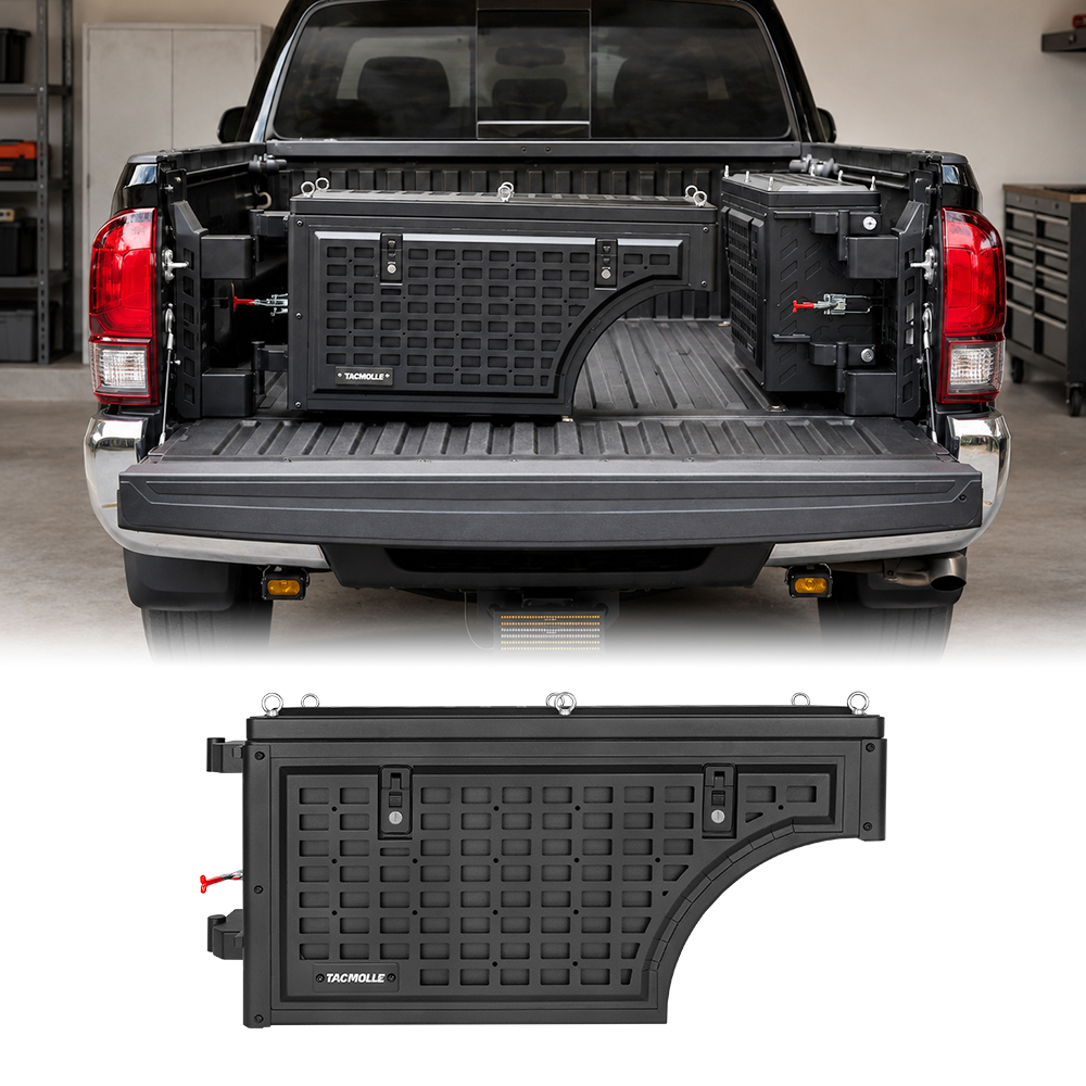 Truck Bed Side Storage Tool Box SwingCase Fits Tacoma 5ft Short Bed-L photo 5