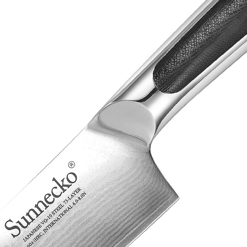 Chef Knife 6.5 Inch Kitchen Cutlery Japanese Knife Damascus Steel Meat Cleaver photo 2