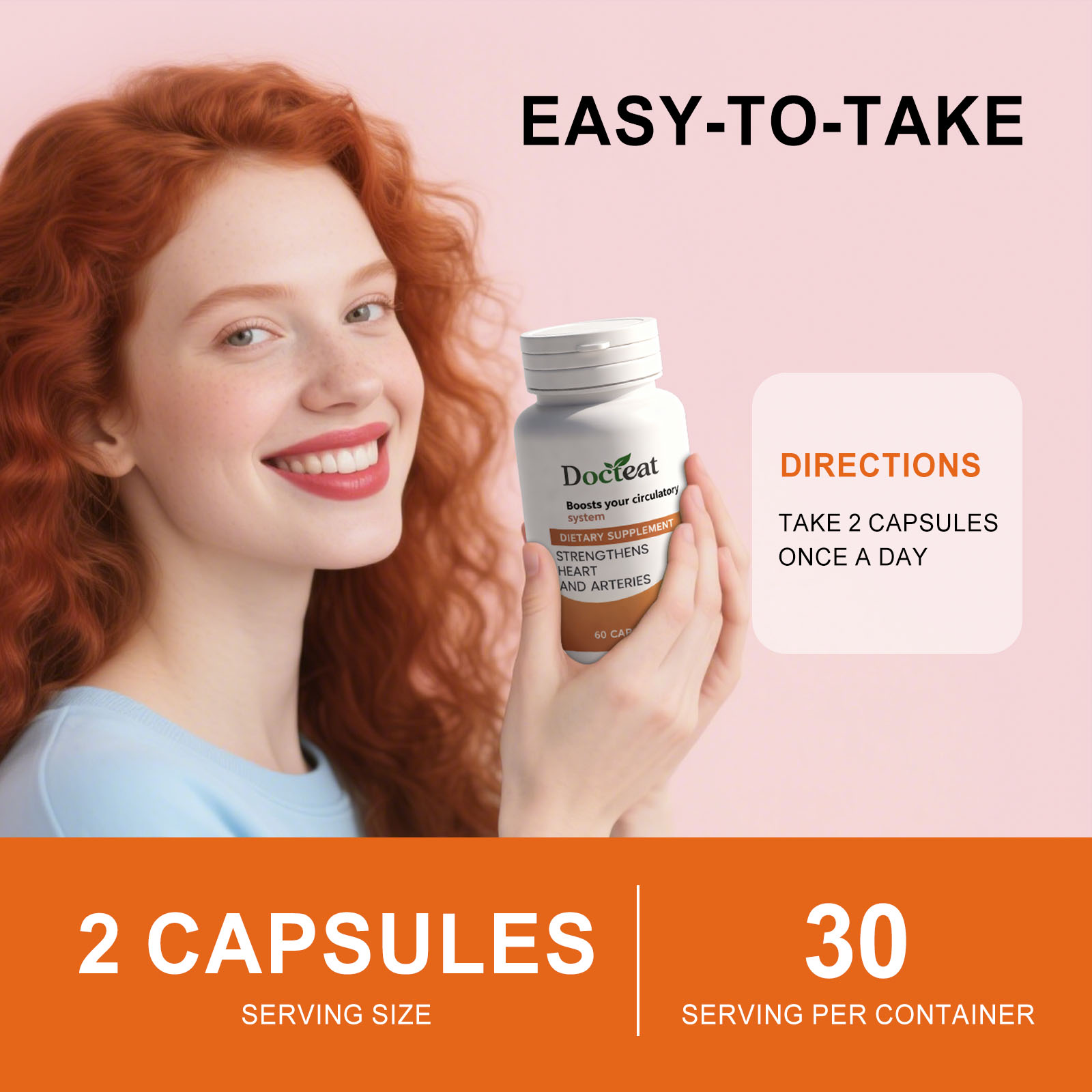 Cardiovascular Health Support Capsules 60 Capsules 1Bottle photo 5