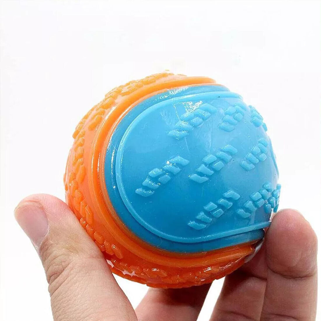 NEW Scooby-Doo Durable Squeaky Set Of 8 Dog Balls For Teeth Cleaning Interactive UK photo 8