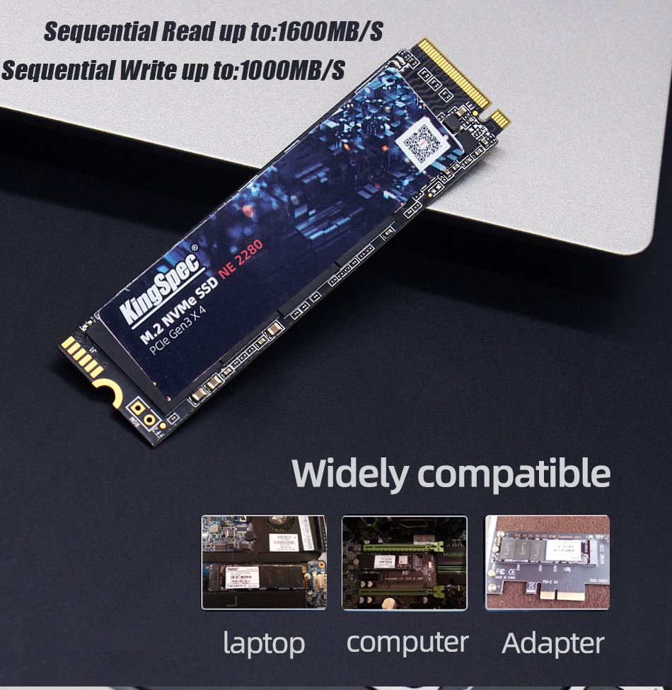 Internal M.2 SSD Laptop Hard Drive Storage photo 1
