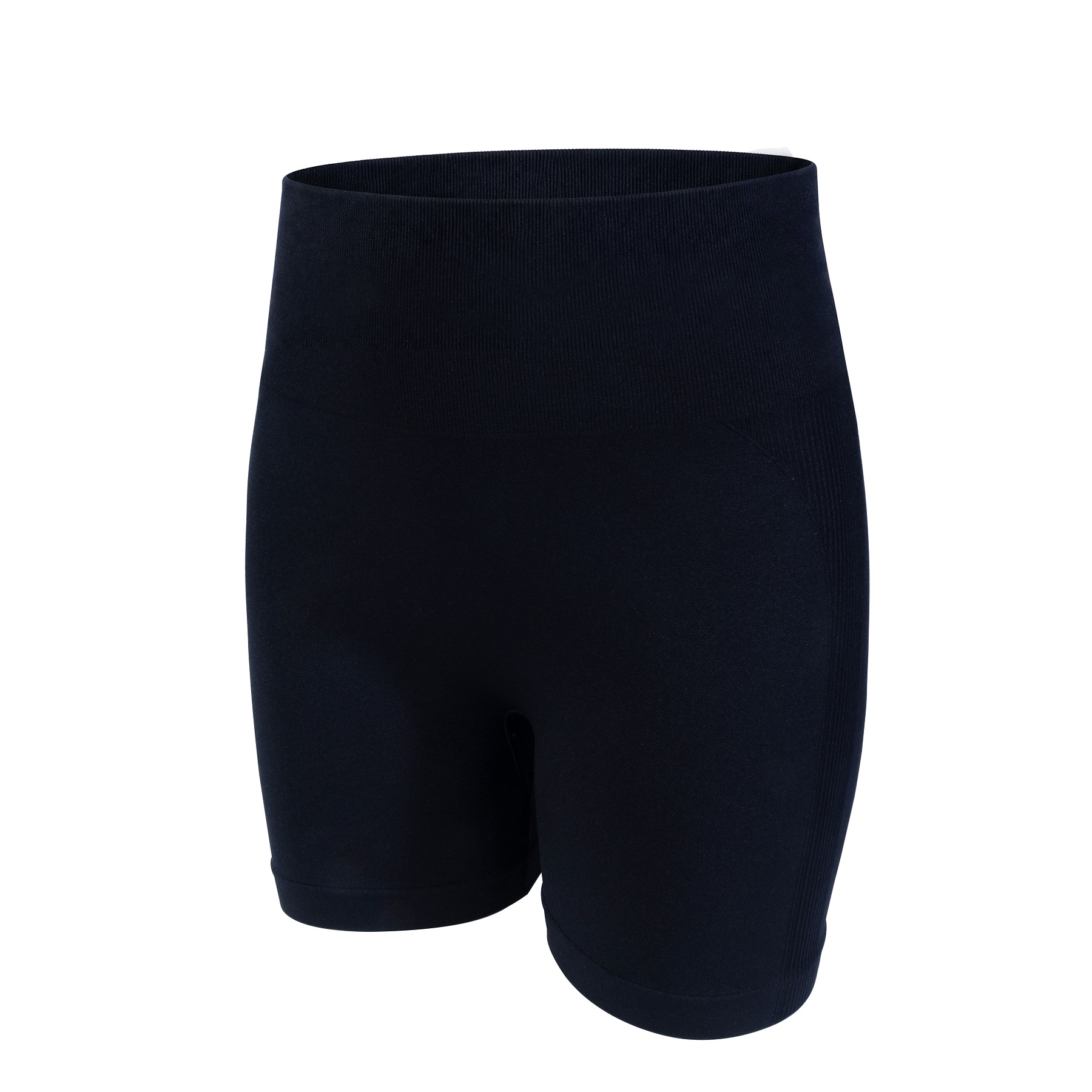 3-pieces Women's Seamless High Waist Biker Shorts, Tummy Control Butt Lifting Yoga Shorts, Ribbed Side Workout Fitness Shorts For Gym Running photo 5