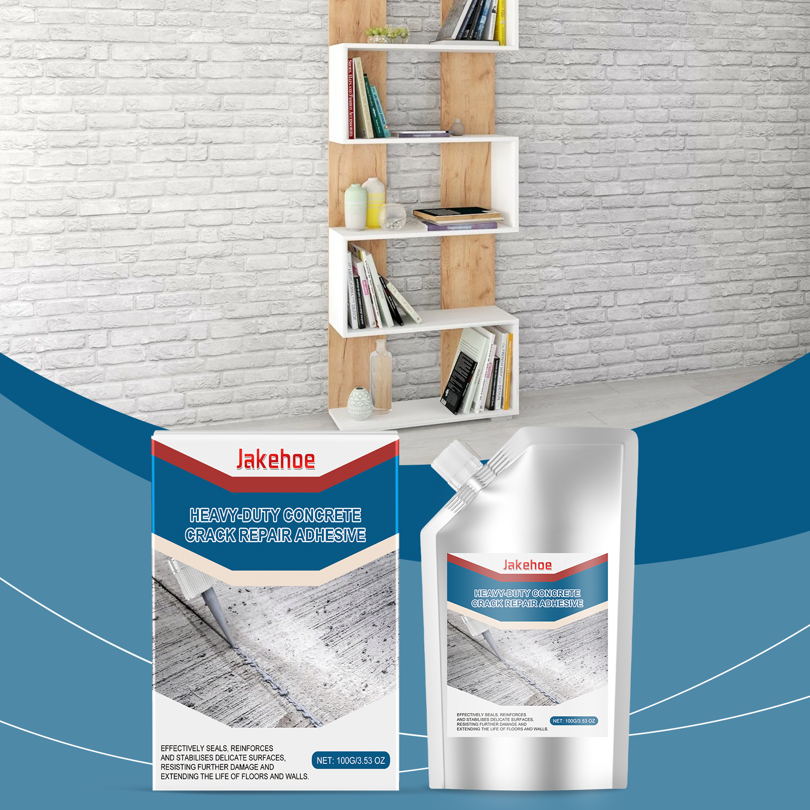 Crack Repair Adhesive 1 00g 1box photo 5