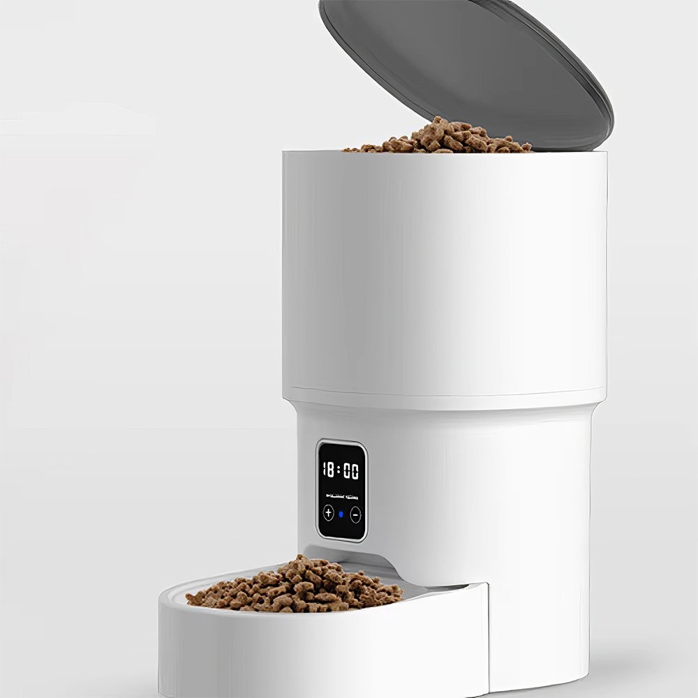4L Pet Cat Feeder Automatic With Timer Food Dispenser For Cat Dog Food Feeding photo 4