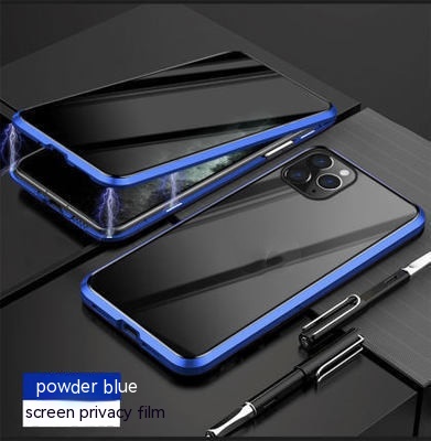 Applicable Magnetic Phone Case Metal Peep-proof Protective Cover photo 4