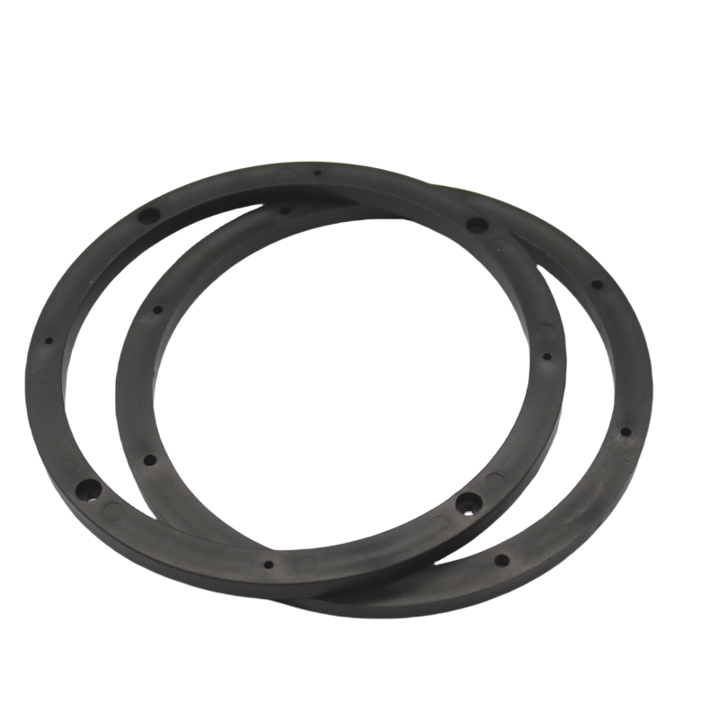 2pcs  Thickness 9MM   6.5Speaker Spacers Universal Car Audio Speaker Soild Pad Subwoofer Mid Range Custom Installation Mounting Adapter photo 4