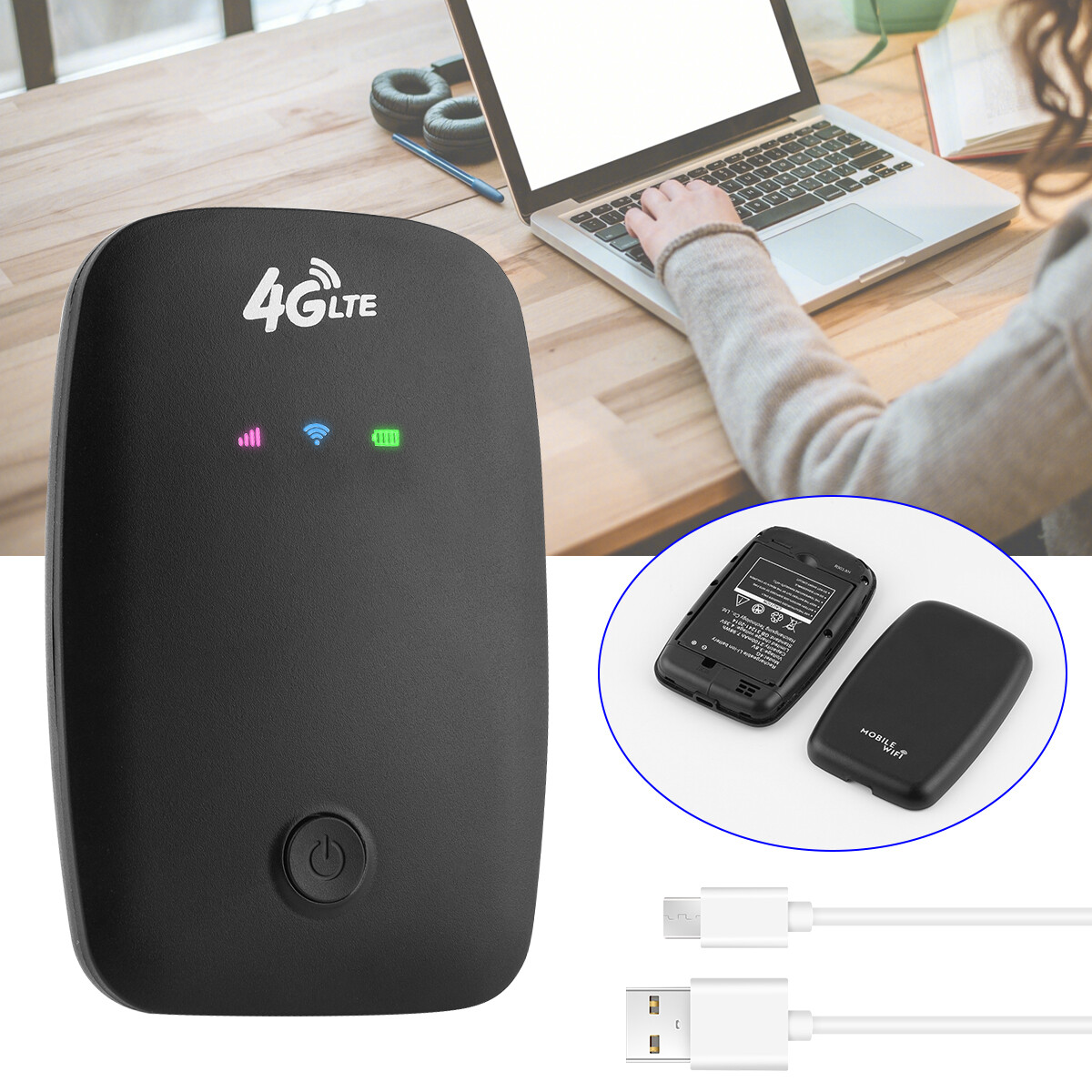 Wireless Wifi 4G LTE Routers Unlocked Mobile Broadband Portable Modem Hotspot photo 3