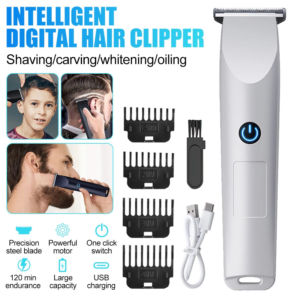 Men Cordless Hair Clippers Beard Trimmer Cutting Electric Barber Shaving Machine photo 3