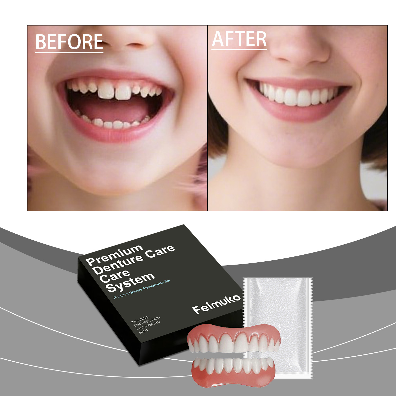 Dental Prosthesis Set, 1 Set Per Box photo 3