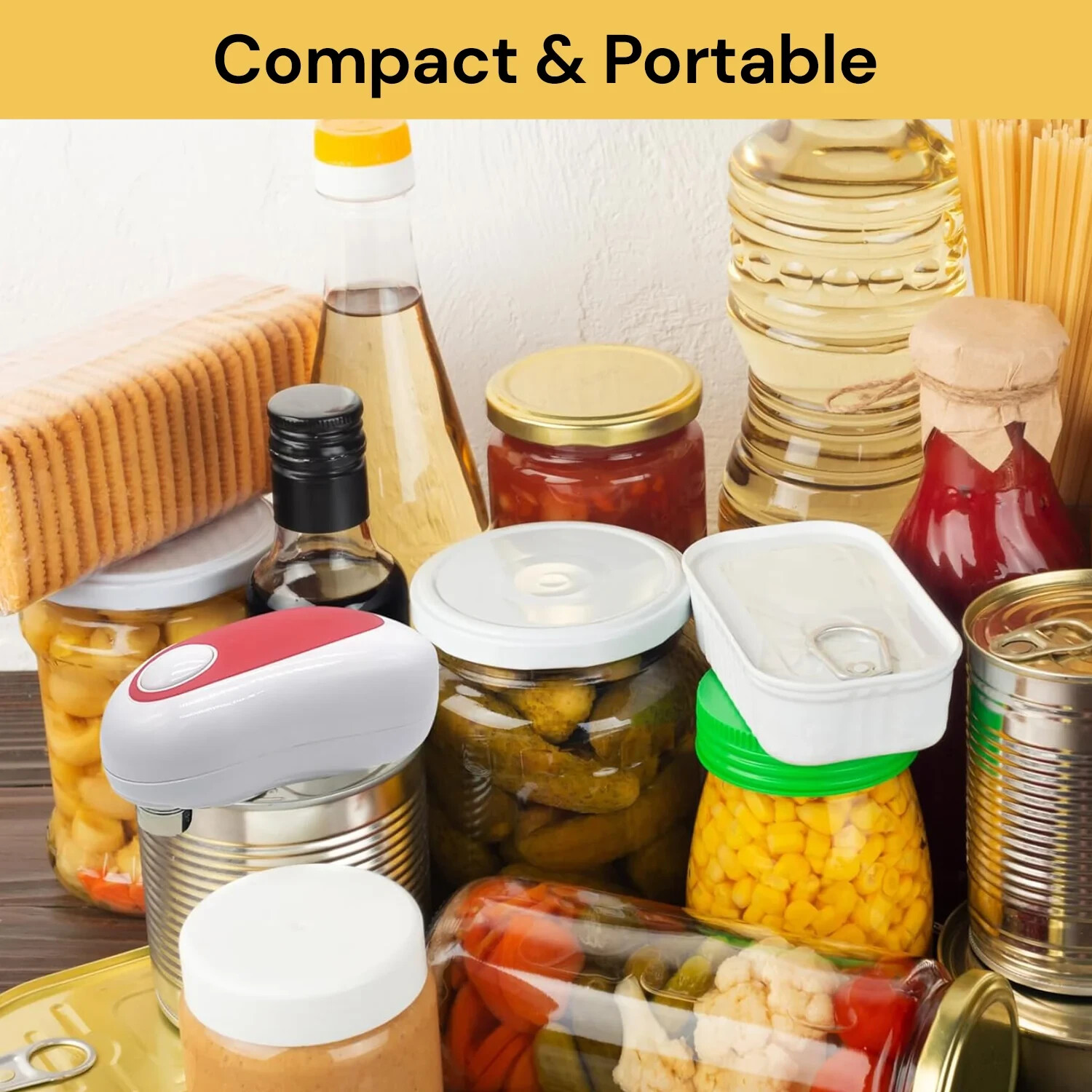 One Touch Automatic Can Opener Electric Can Opener Jar Lid Opener Restaurant AU photo 5