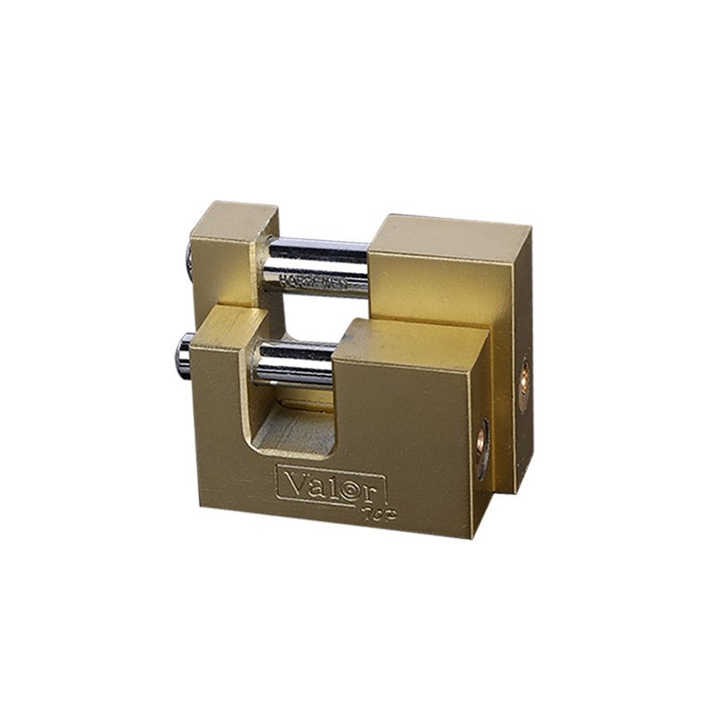 Brass Rectangular Padlock Heavy Duty Rustproof Security For Luggage Cabinet Door Gate photo 7