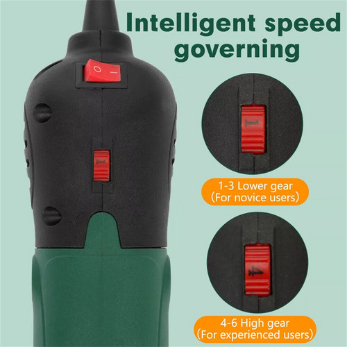 690W Electric Sheep Shears 2400R&Min 6 Speed Grooming Kit With 8 Grids Heat AU photo 7