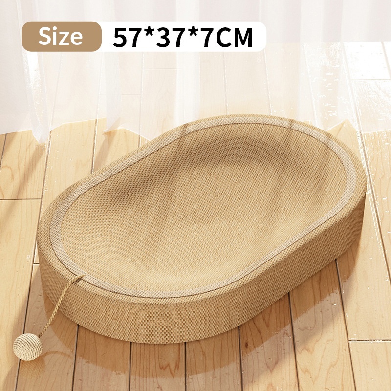 Cat Scratching Board Manufacturer Direct Supply Jute Wear-Resistant And Non-Shedding Cat Scratching Basin And Cat Nest Integrated Extra Large Clearance Pet Supplies photo 3