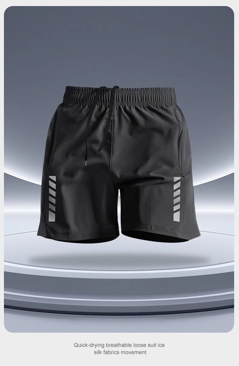 Cross-Border Foreign Trade Cycling Pants Men's Cycling Gear Anti-Embarrassment Shorts Ice Silk Quick-Dry Loose Pants photo 5
