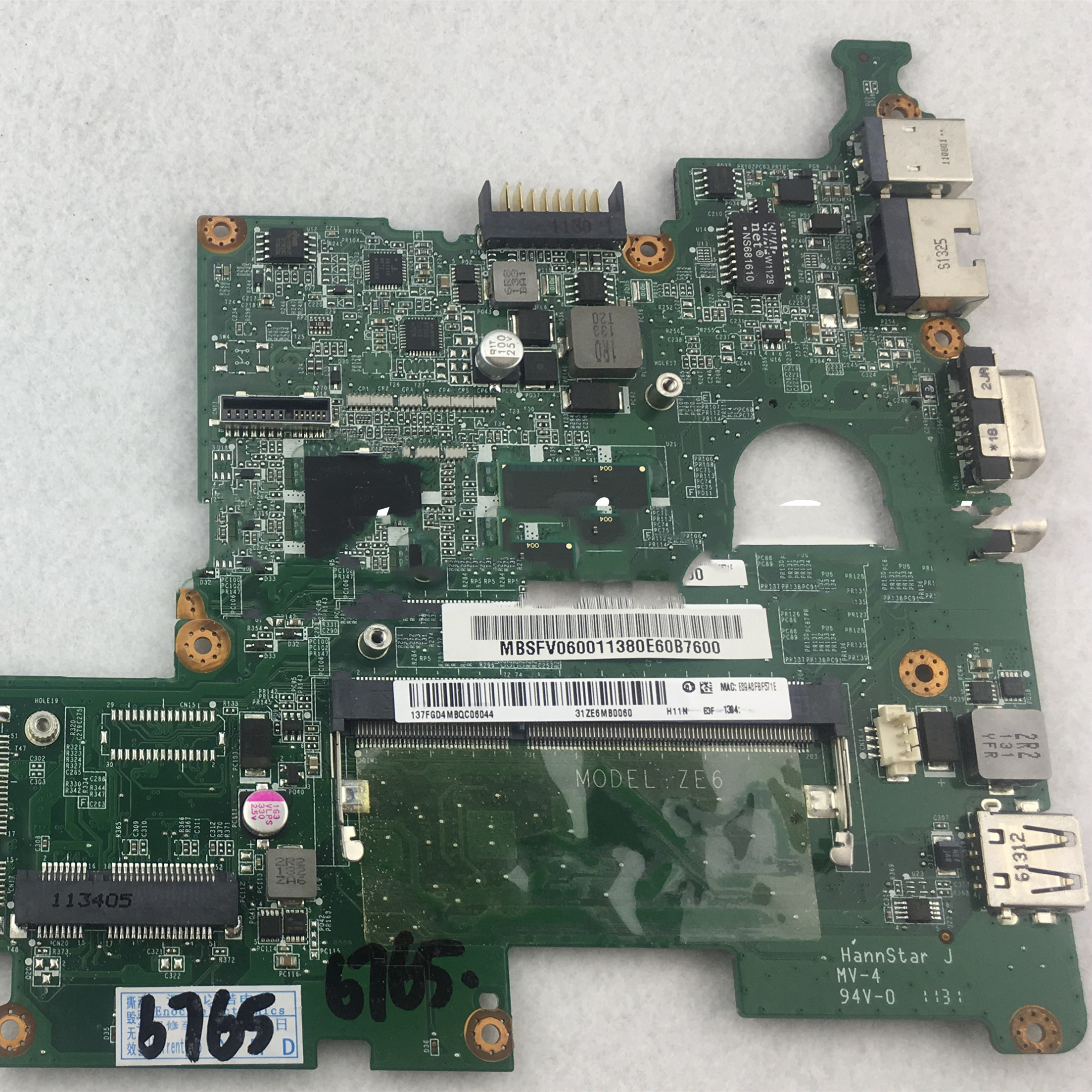 D257 Notebook Motherboard photo 1