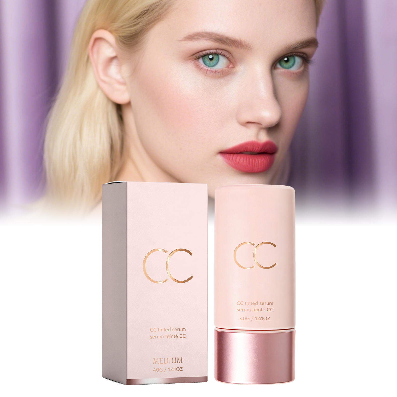 CC Pure Skin Enhancing Cream  Natural Color 40g Box photo 2