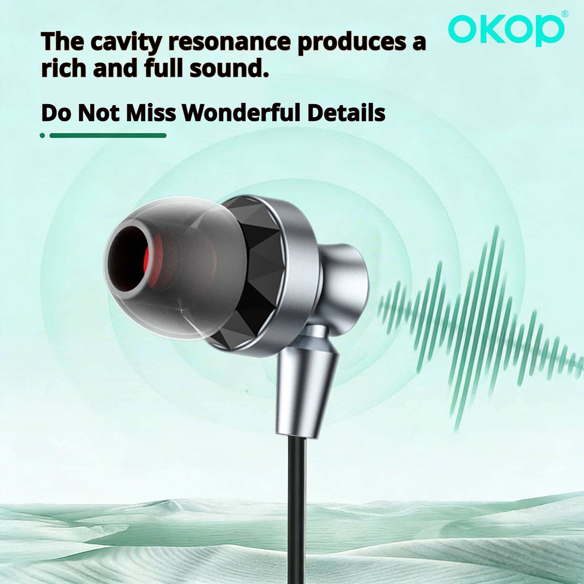 KP-239 In-ear Wired USB-C Headphones High-quality Audio High Volume Low Latency For Music And Gaming In Stock photo 4