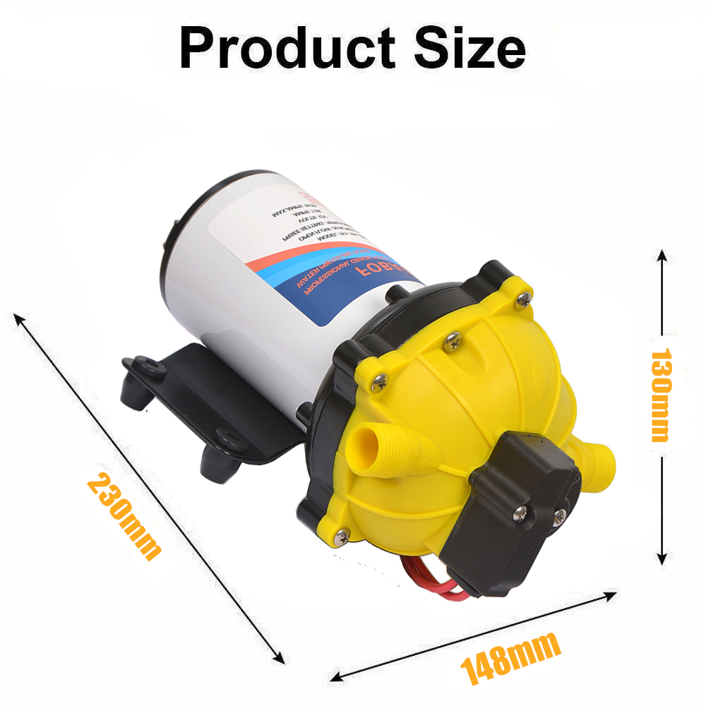 SEALFLO 70PSI Deck Washdown Pump Kit For Boat Caravan Yacht Wash Pump 12V 5GPM photo 3