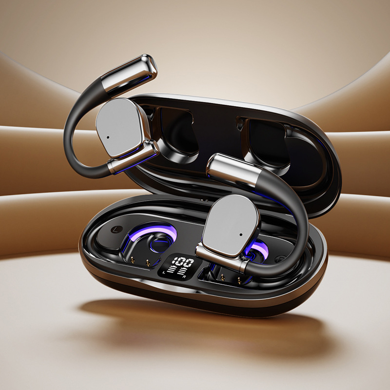Cross Border Explosion M127 Long Range Hanging Earphone Private Model High Color Value Low Latency Wireless Bluetooth Headphones Wholesale photo 6