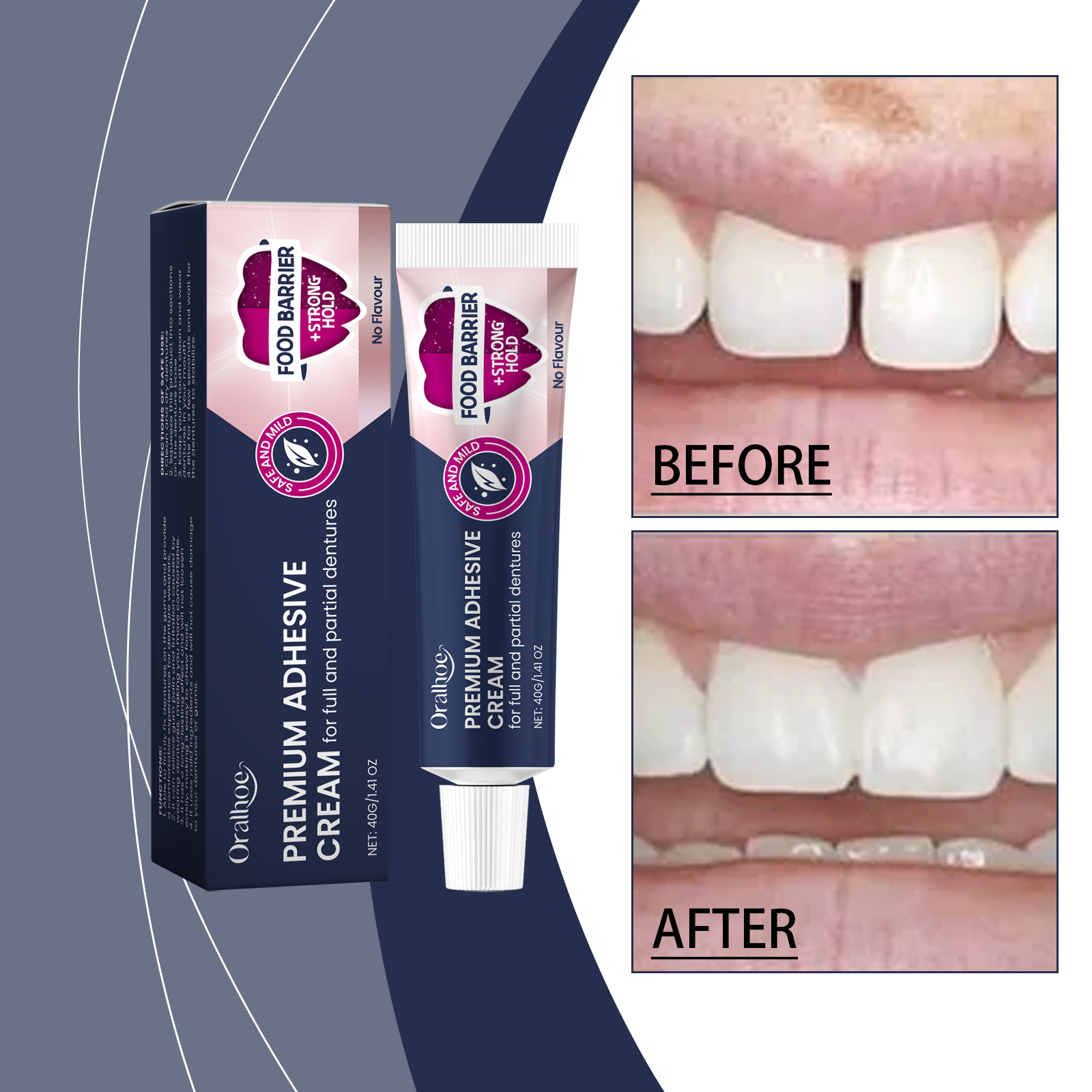 Dental Fixing Adhesive 40g-box photo 3