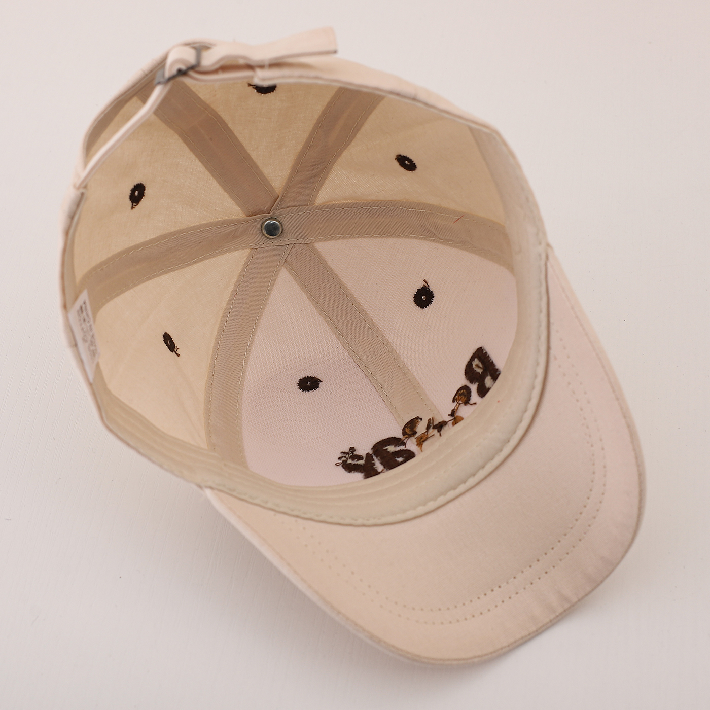 Children's Single-color Simple Cartoon Mouse Letter Embroidery Adjustable Cute And Casual Baseball Cap Suitable For Traveling And Playing photo 3