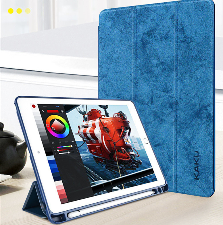 Leather Tablet Case With Pen Slot photo 1