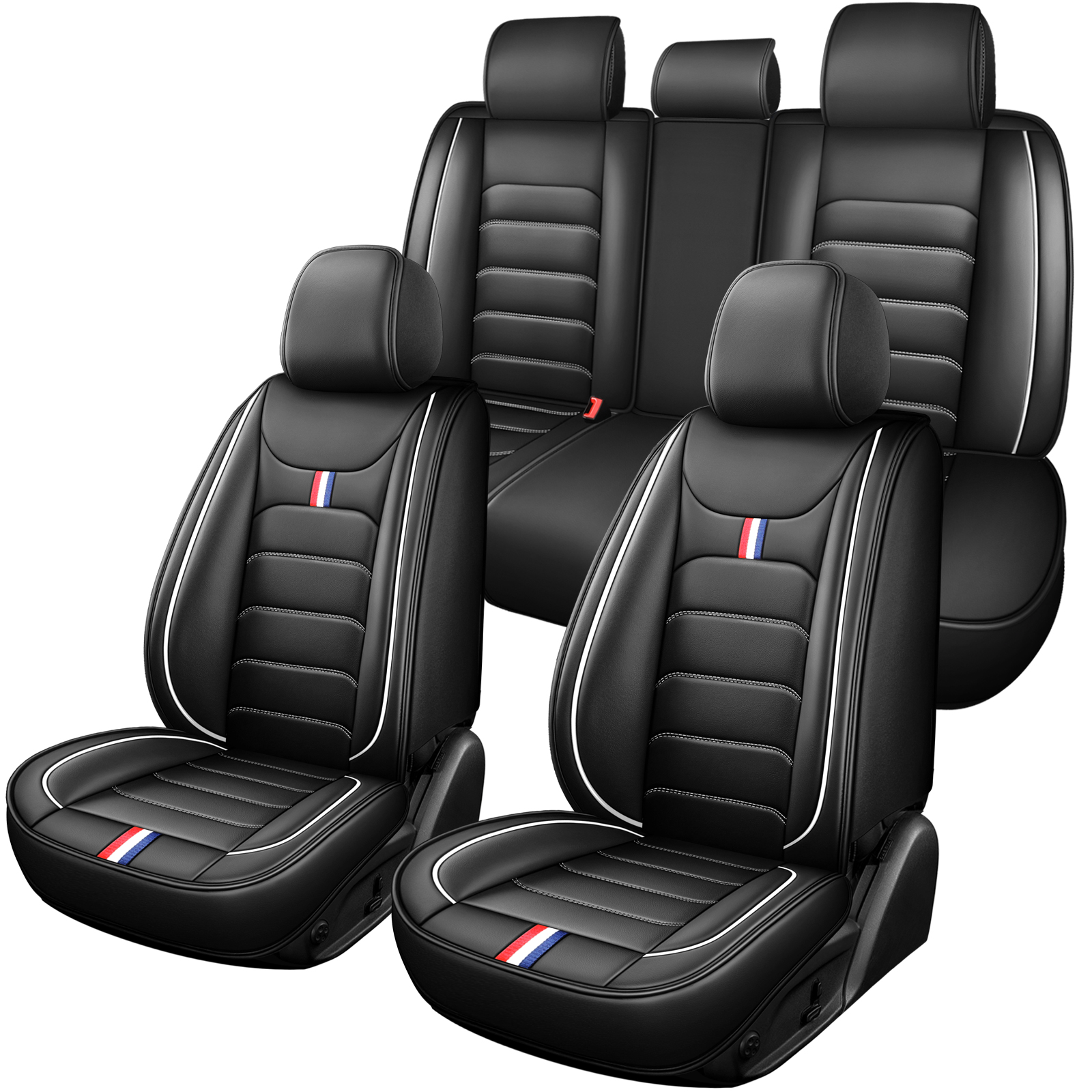 Model 2601, New-style Full-coverage Racing-look Seat Covers photo 7
