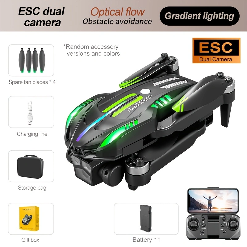 D10 Black Single Electric Drone photo 4