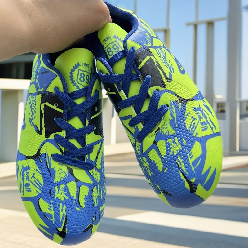 36-45 Football Shoes Sneakers Men Women,Low Top Spike Cleats Football Boots Youth Kids,Soccer Athletics Training Shoes Boys Girls,Unisex photo 7