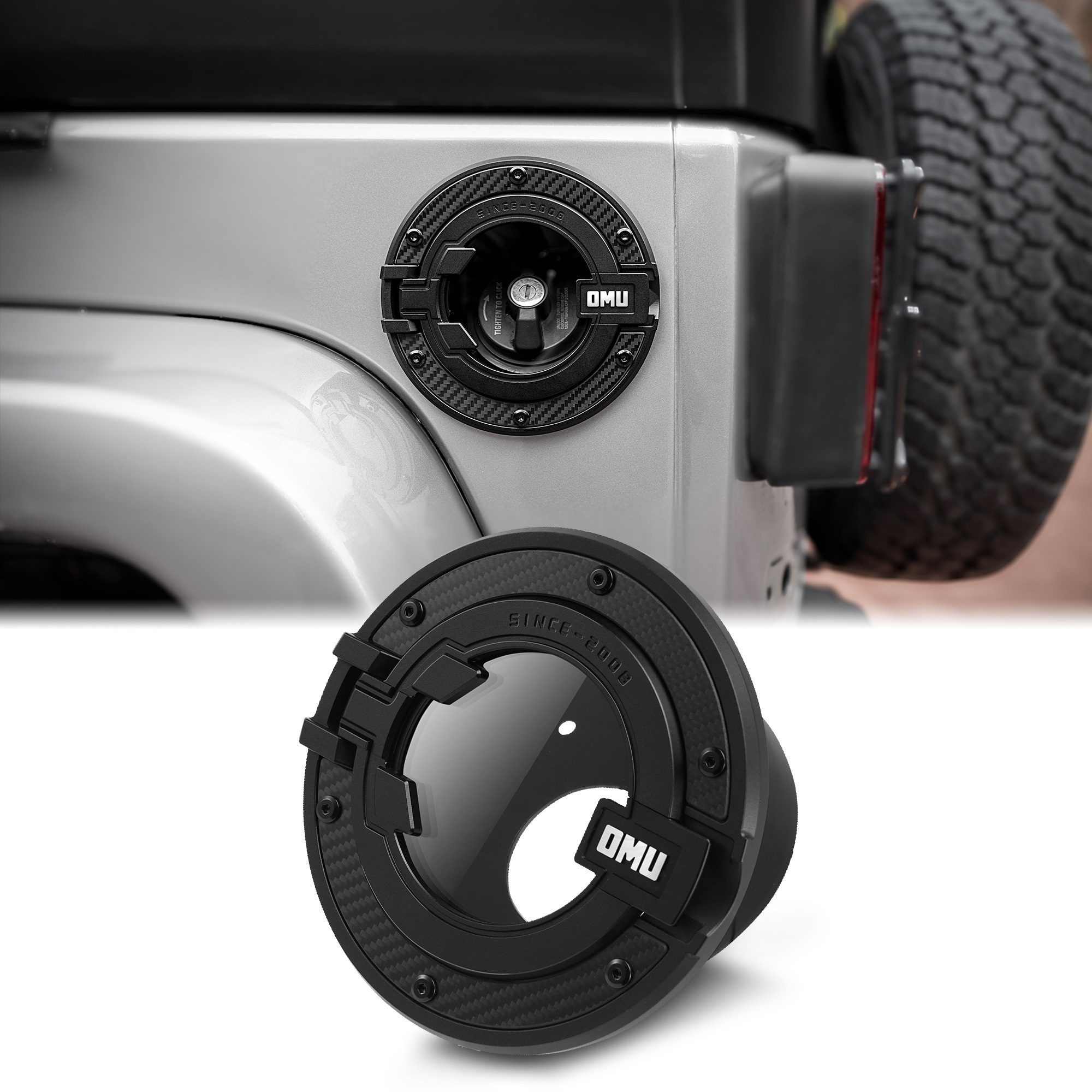 Gas Tank Cover For Wrangler JK photo 1
