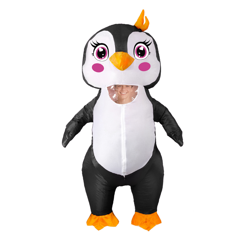 Cross Border Halloween Penguin Inflatable Costumes, Cosplay Outfits, Party Attire, Carnival Dolls, Inflatable Costumes photo 2