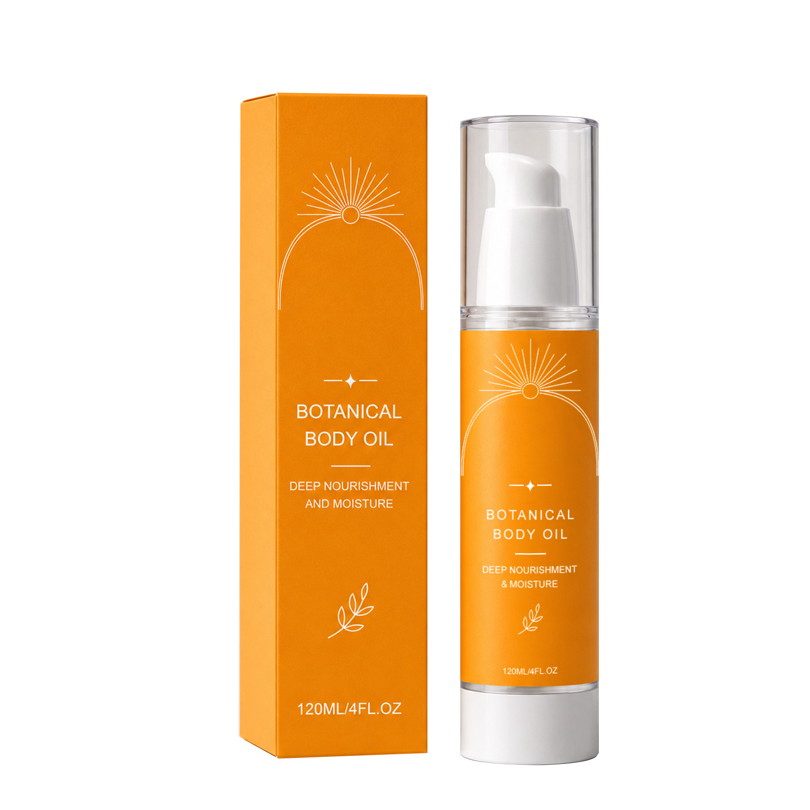 Moisturizing And Nourishing Body Essential Oils 120ml 1box photo 1