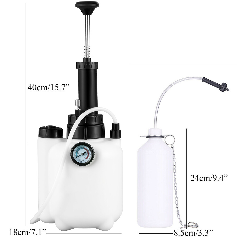 3L-1L Brake Bleeder Clutch System Manual Pressure Tool Kit With E20 Adapter photo 8