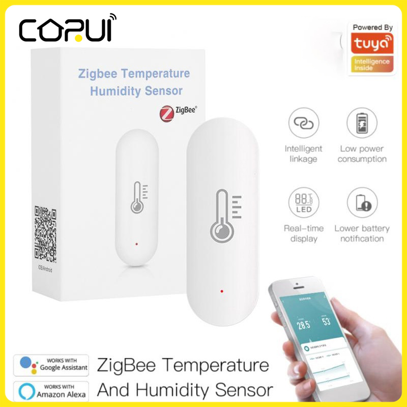 Doodle Zigbee Hygrograph Wifi Smart App Remote Aleax Voice Control photo 5