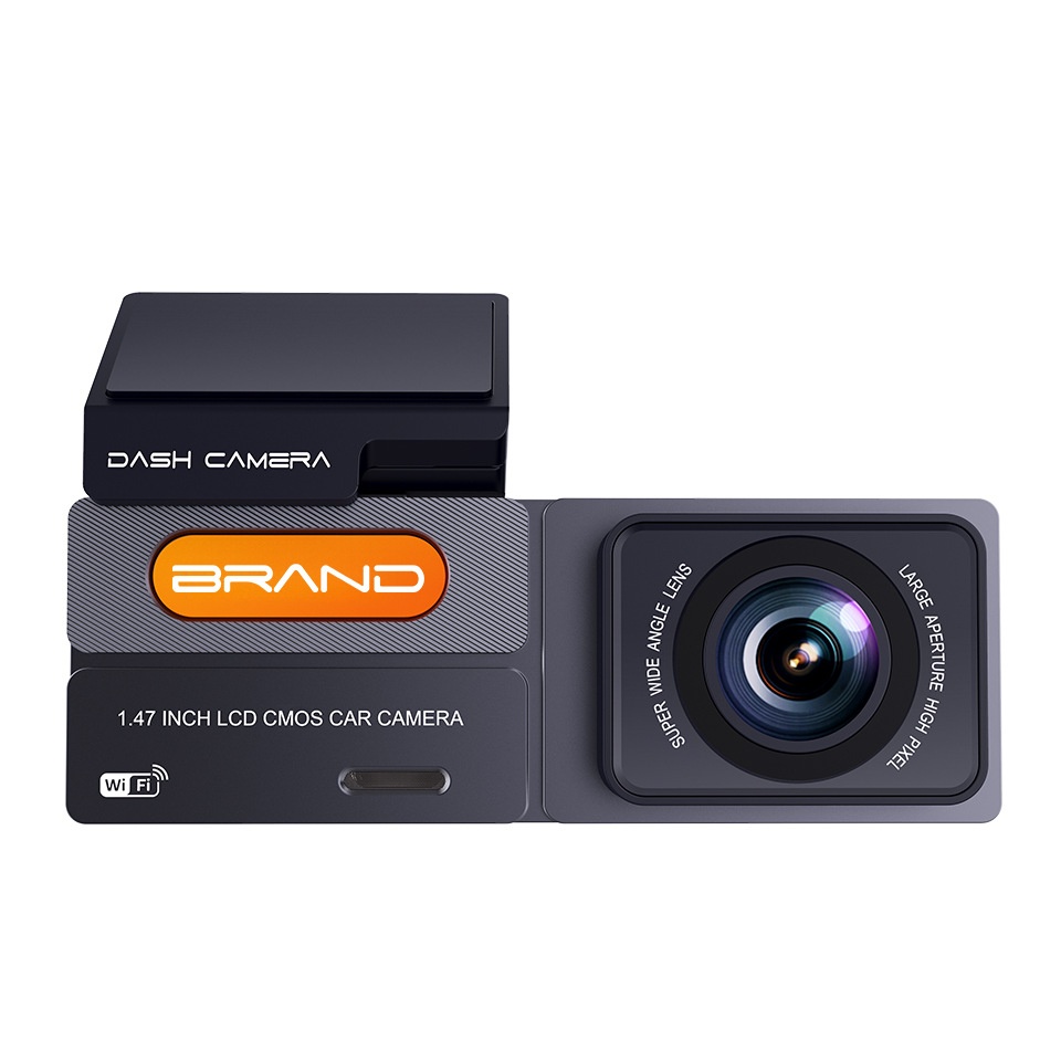 2K Dual Lens Front And Rear Dash Cam, High Definition Car DVR Recorder photo 1
