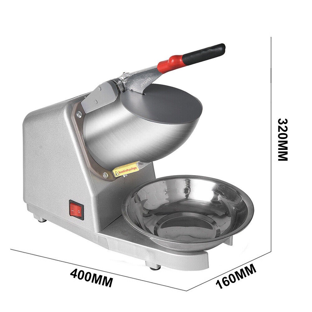 Upgraded Electric Ice Crusher Shaver Snow Cone Maker Commercial Machine2200r-m photo 4