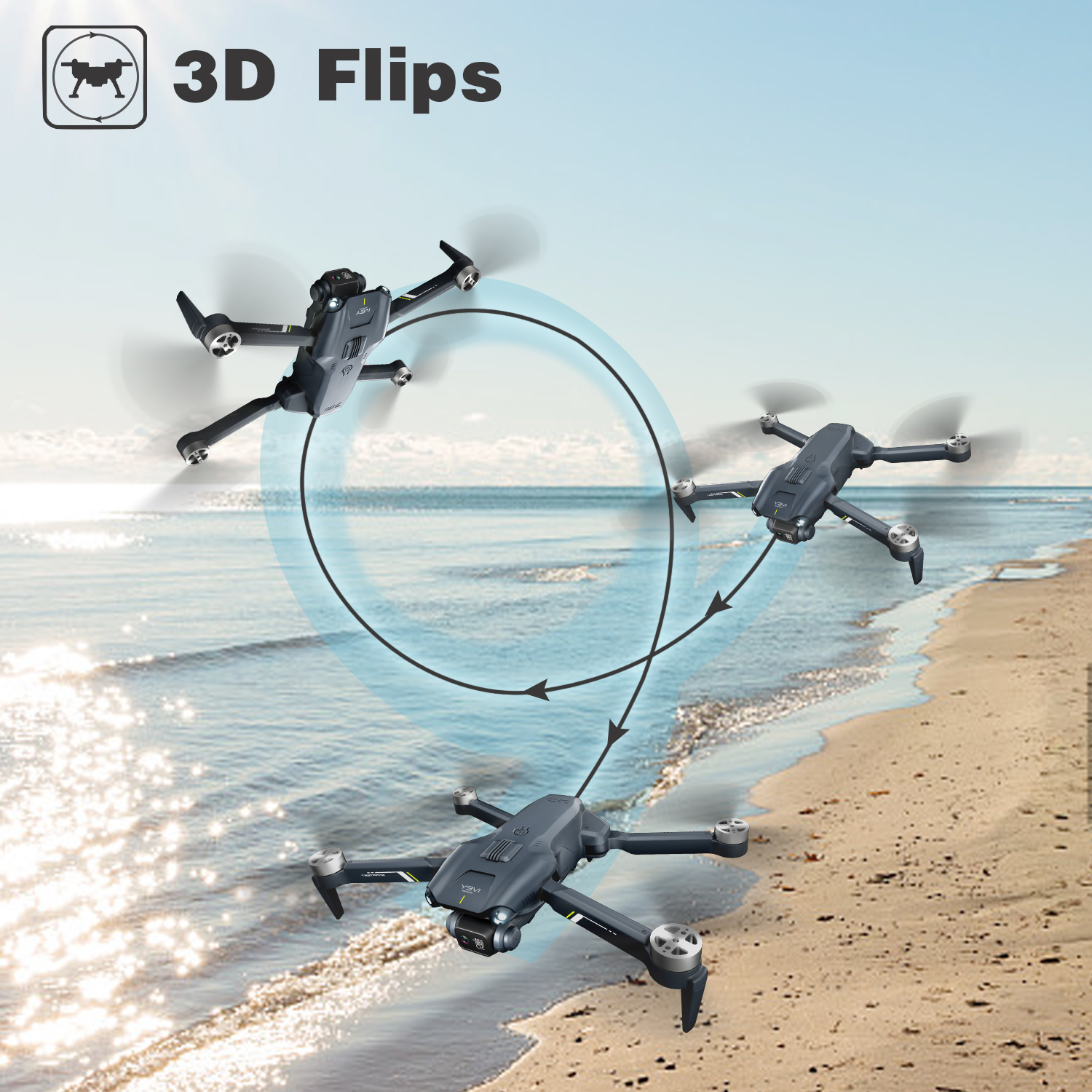 2026 V28 RC Drone With 4K HD Dual Camera WiFi FPV 3D Flips Rc Quadcopter ,Logistics Is Randomly Sent By UPS, USPS,UNI,GOFO. photo 7