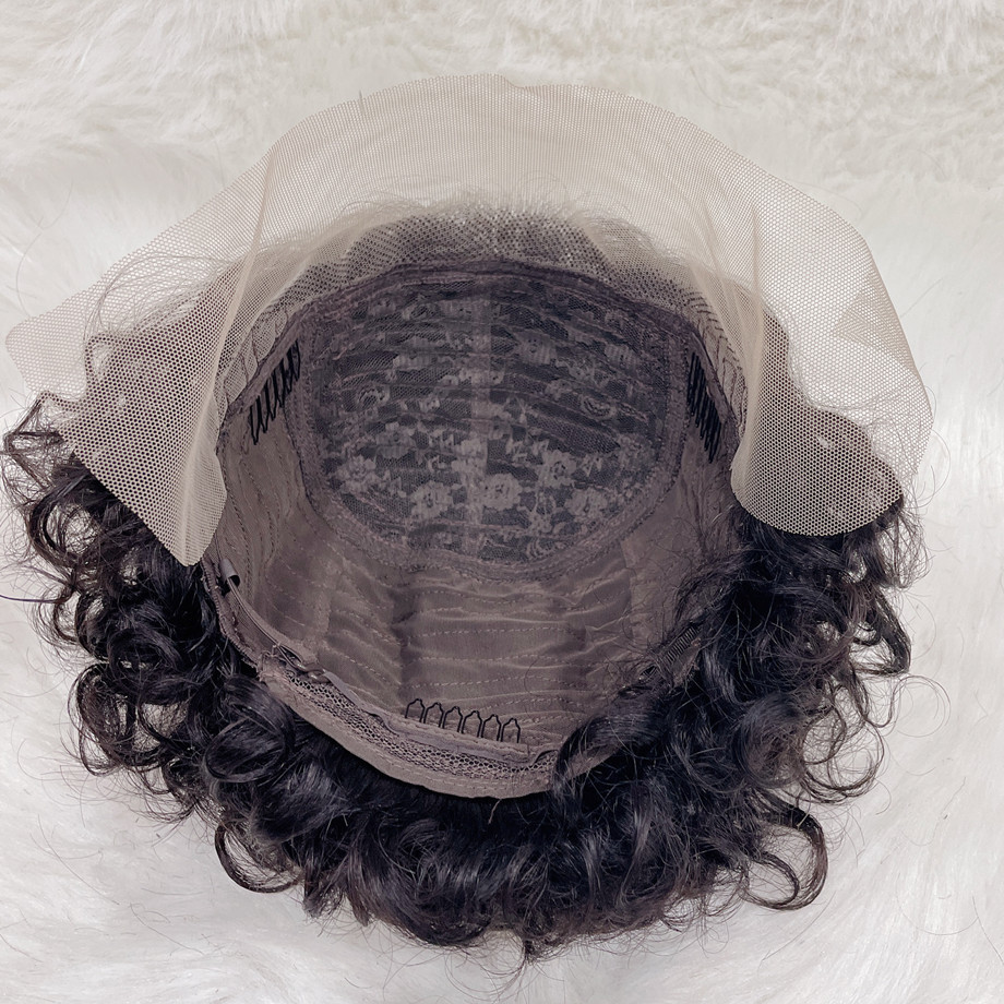 European And American Lace Wig Pixie Head Cover photo 3