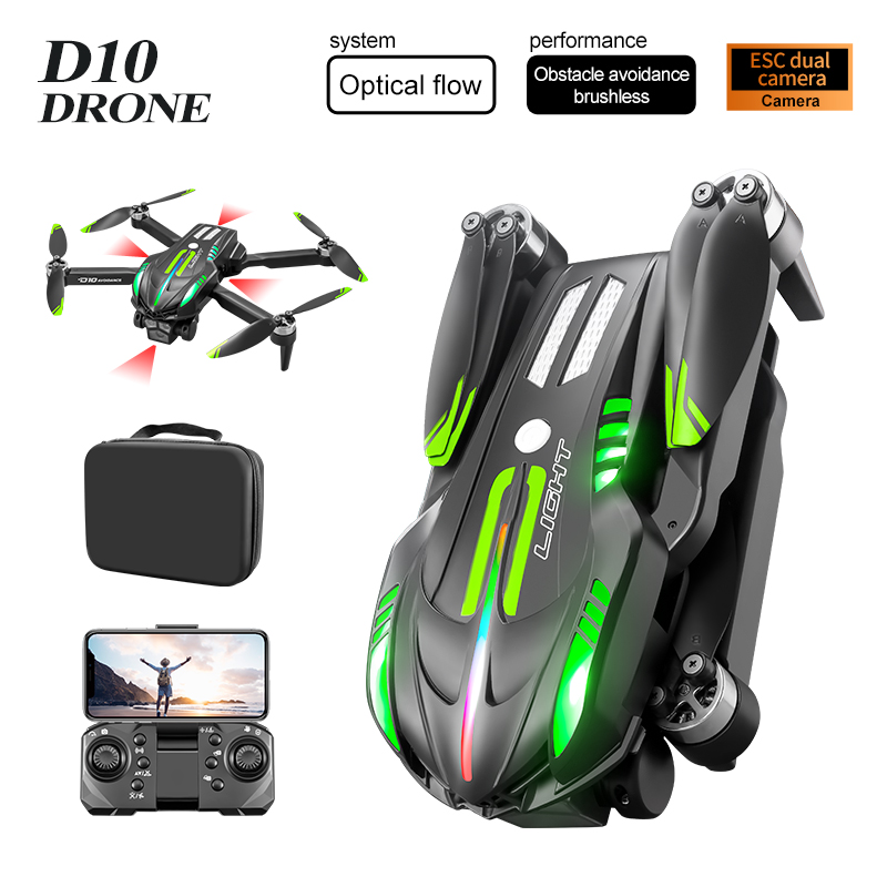 D10 Black Single Electric Drone photo 3